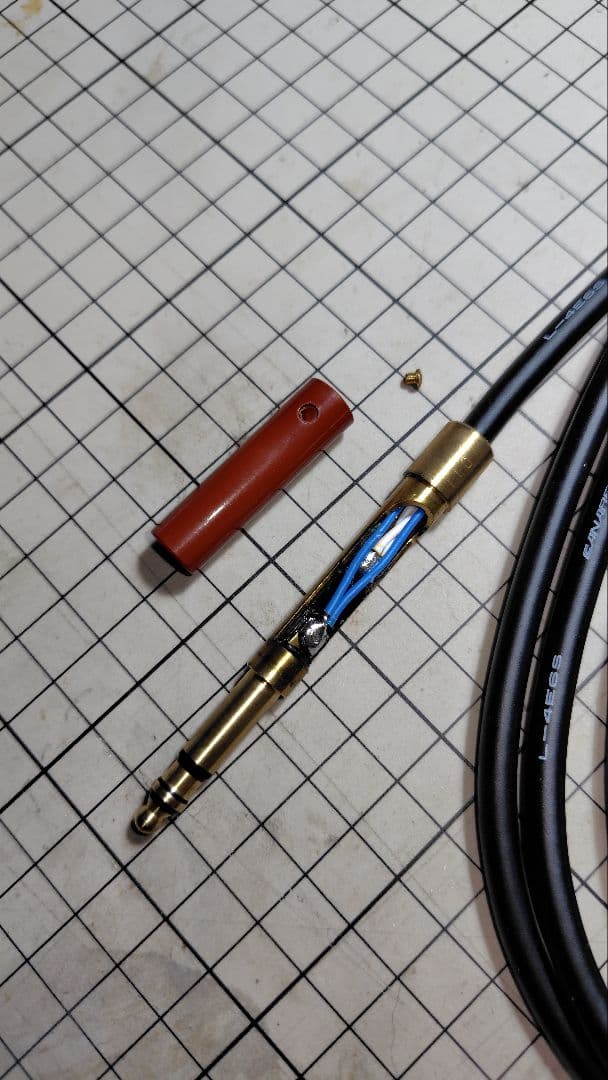 【ジャンク品】ギターシールド ケーブル付き 国産 日本製　25個　パッチケーブル