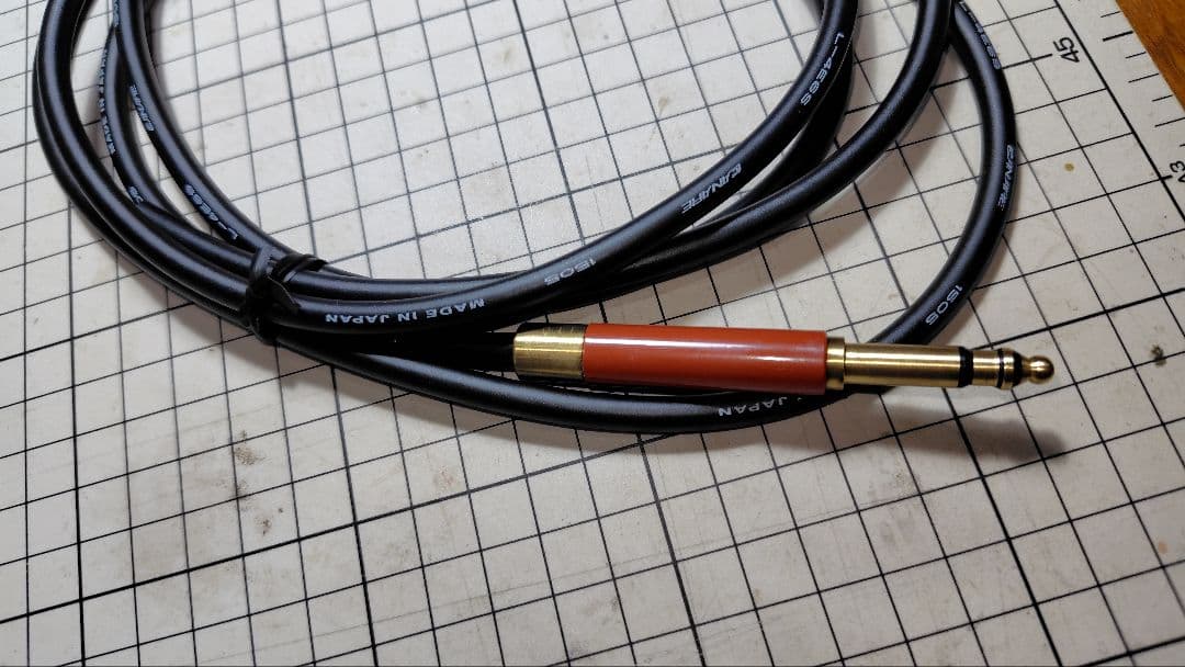 【ジャンク品】ギターシールド ケーブル付き 国産 日本製　25個　パッチケーブル