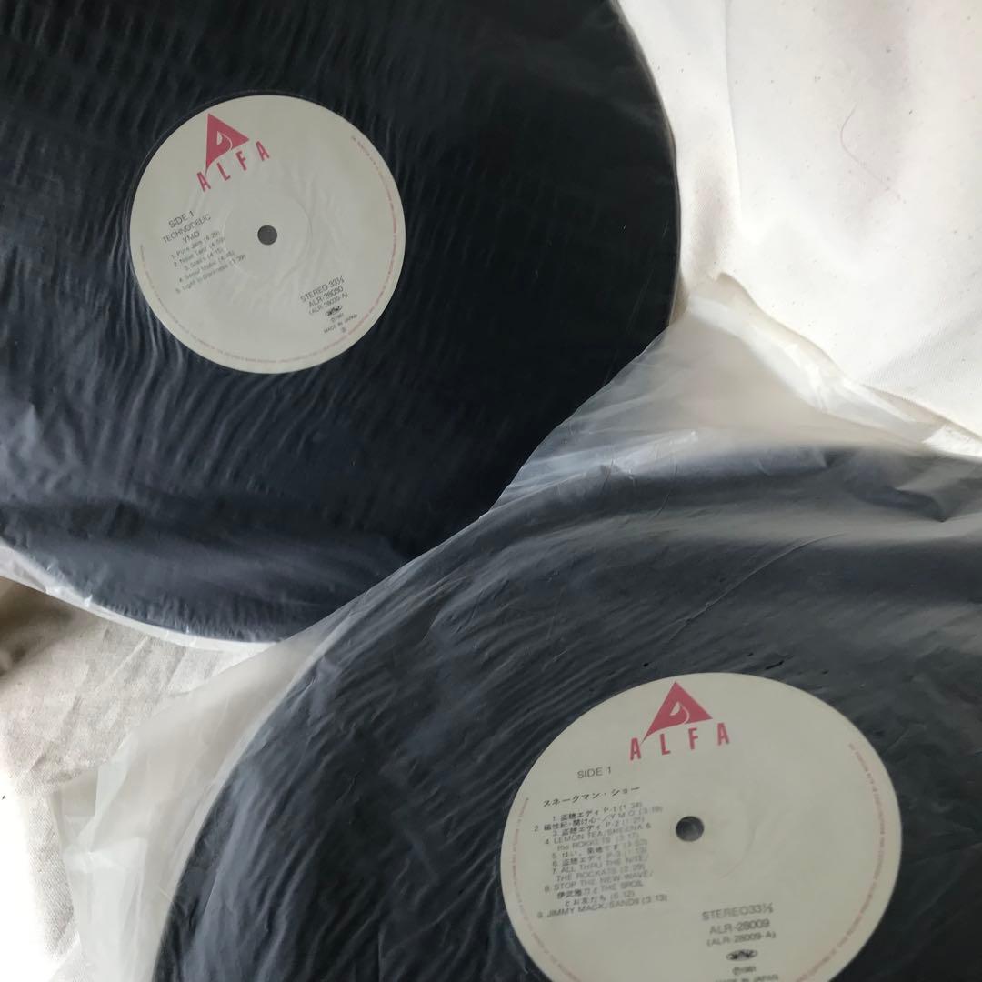 送料込み 坂本龍一 レコード 3枚 ジャケット無