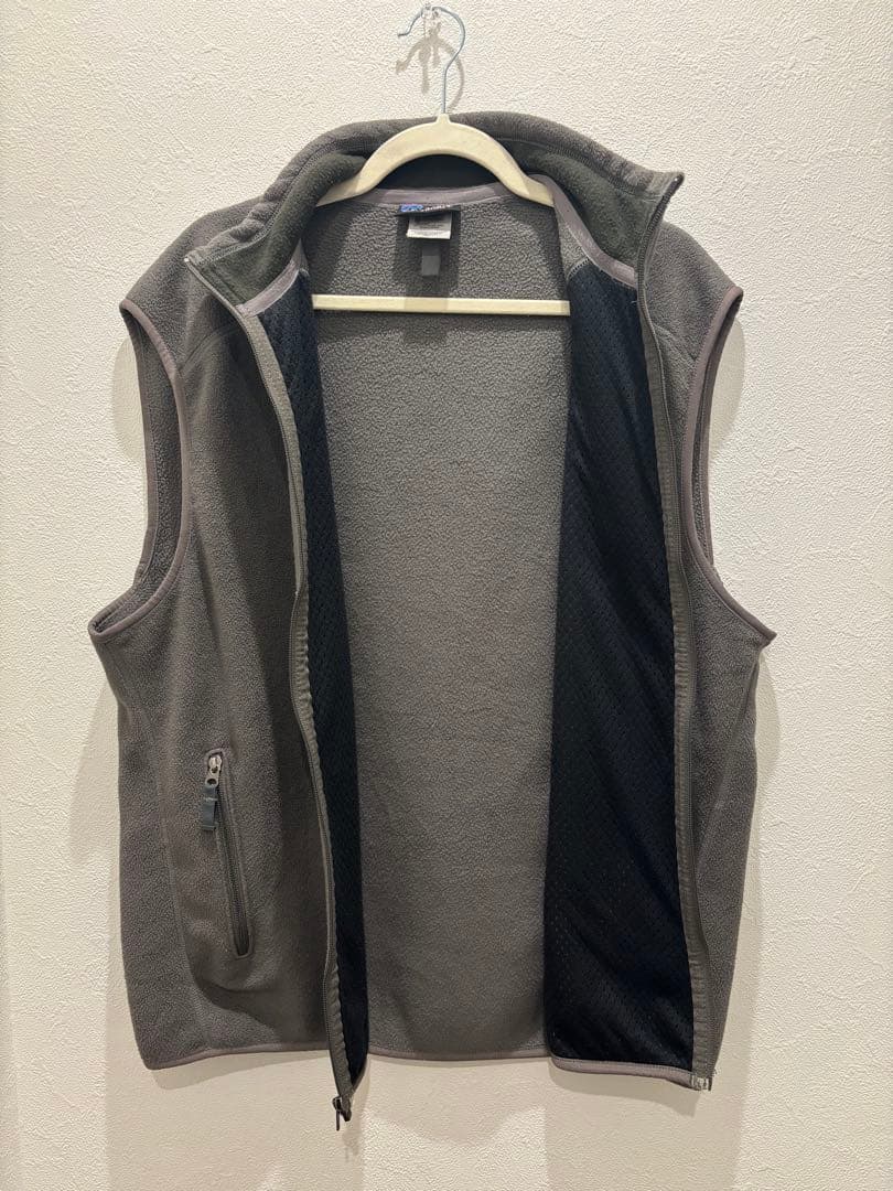 Patagonia シンチラフリースベスト グレー 25184F8 XLサイズ