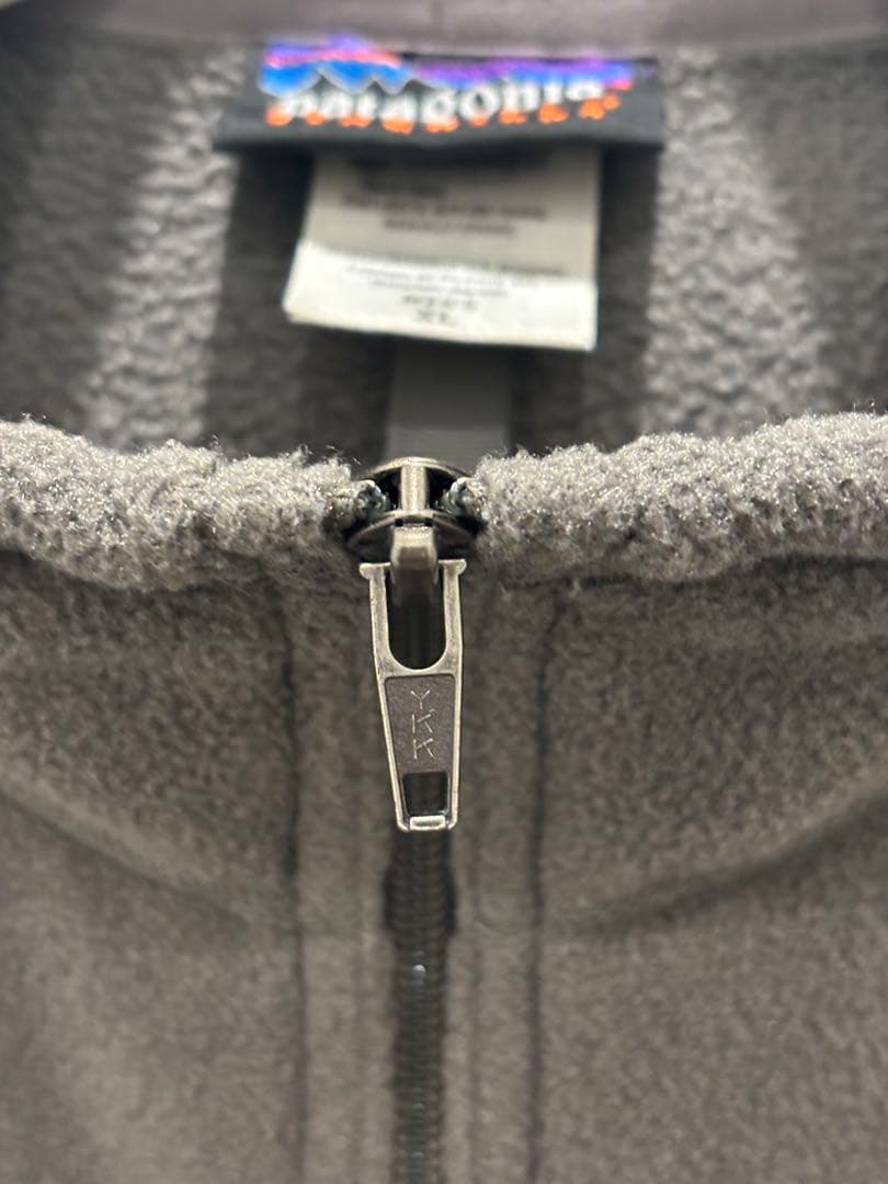 Patagonia シンチラフリースベスト グレー 25184F8 XLサイズ