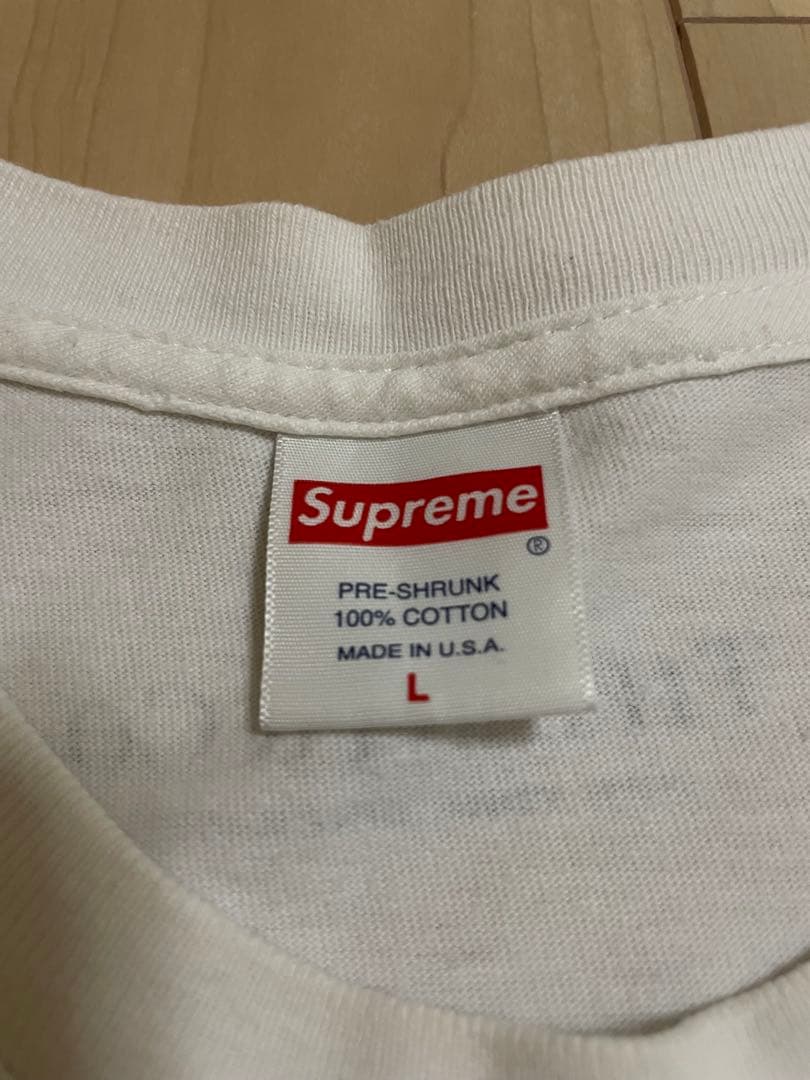 Supreme Lサイズ Tシャツ Tiffany & Co.ロゴ付き