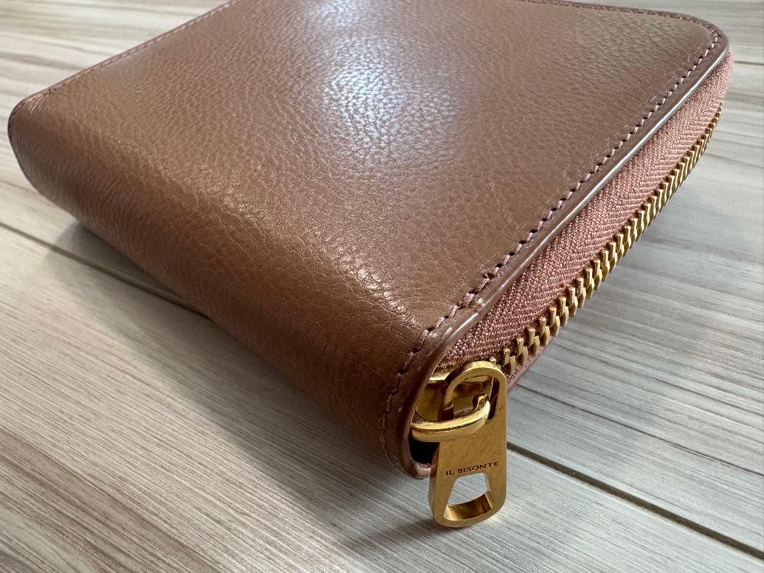ILBISONTE 二つ折り財布 茶色