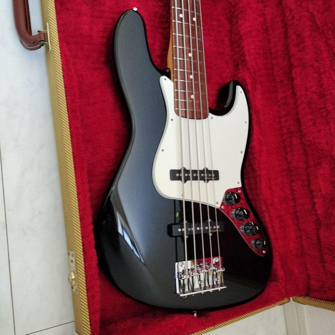 ベース fender mexico deluxe active jazz bass v
