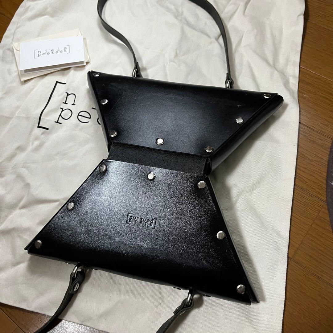 Niels peeraer 2way レザーバッグ