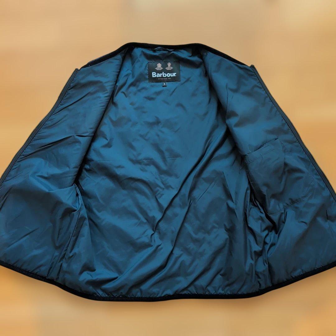 Barbour フリースベスト ダークネイビー