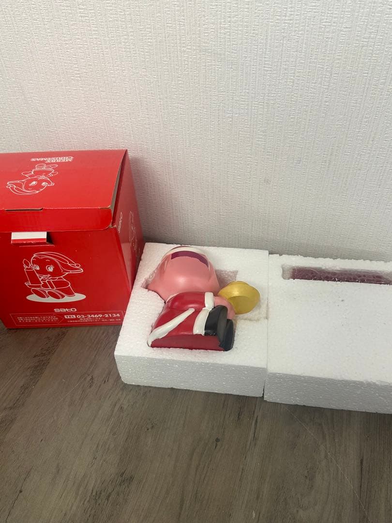 未使用！サトちゃん　サトコちゃん　キャンドルスタンド　箱付き