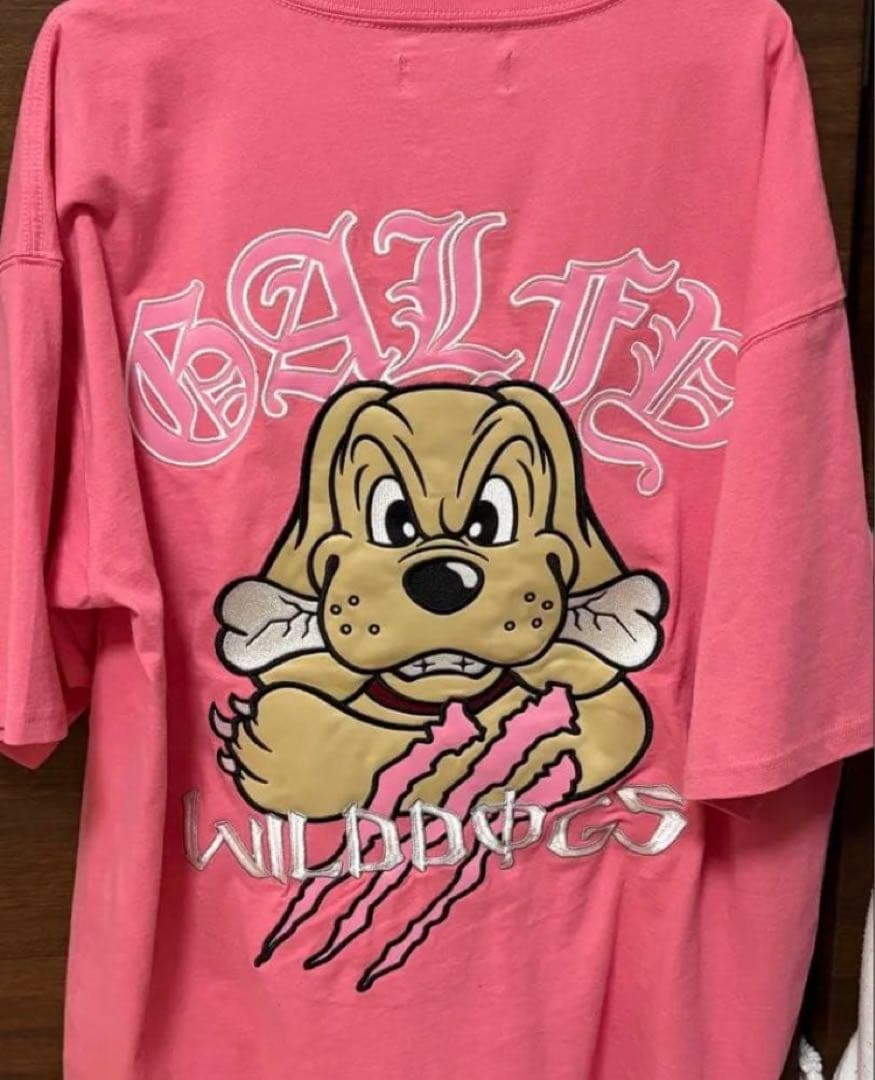 ガルフィー 覚醒ビーストTee(解) ピンク 中型犬（L）