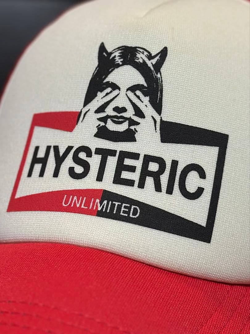 《希少》HYSTERICGLAMOUR メッシュキャップ ヒステリックグラマー