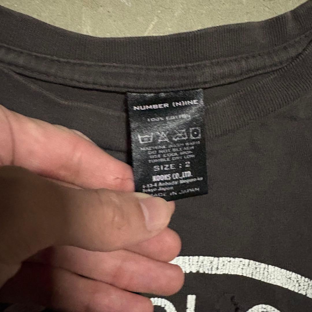 archive NUMBER (N)INE スカル 散弾 Tシャツ