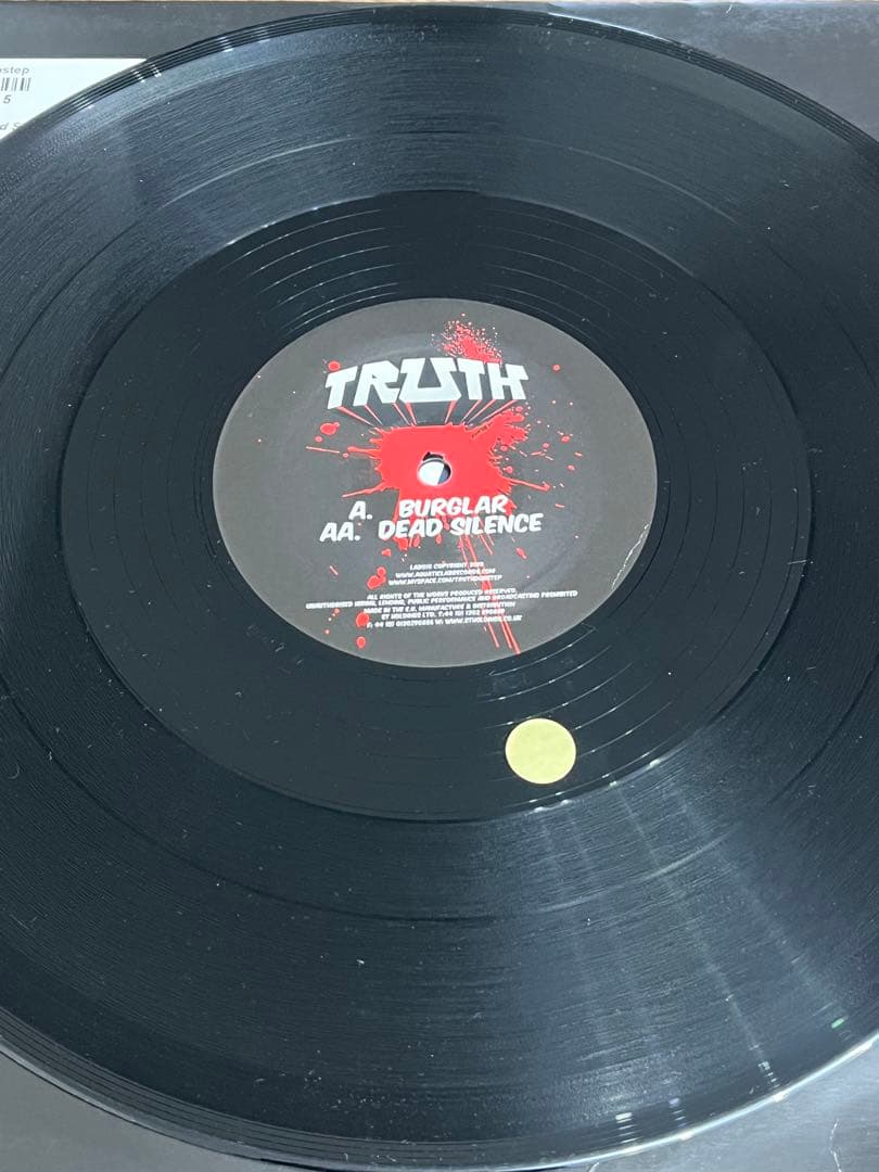 TRUTH dubstep レコード　4タイトルセット