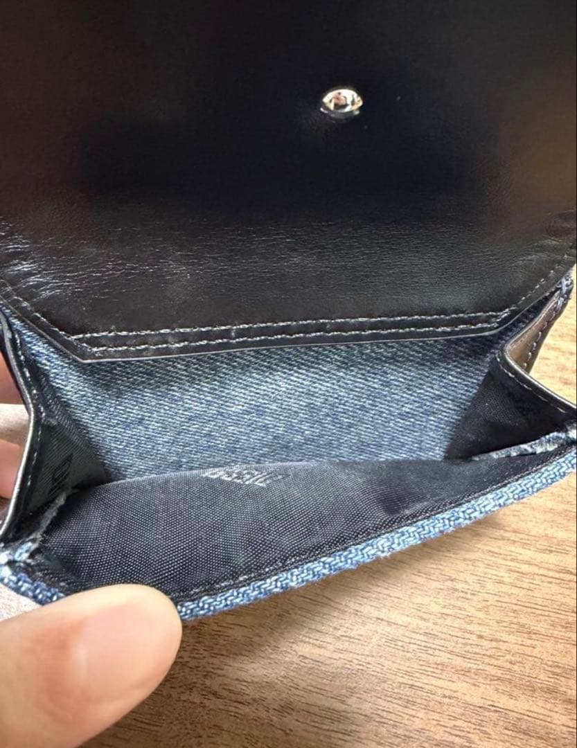 超美品✨正規品DIESEL デニム素材 財布 箱 保証書付き