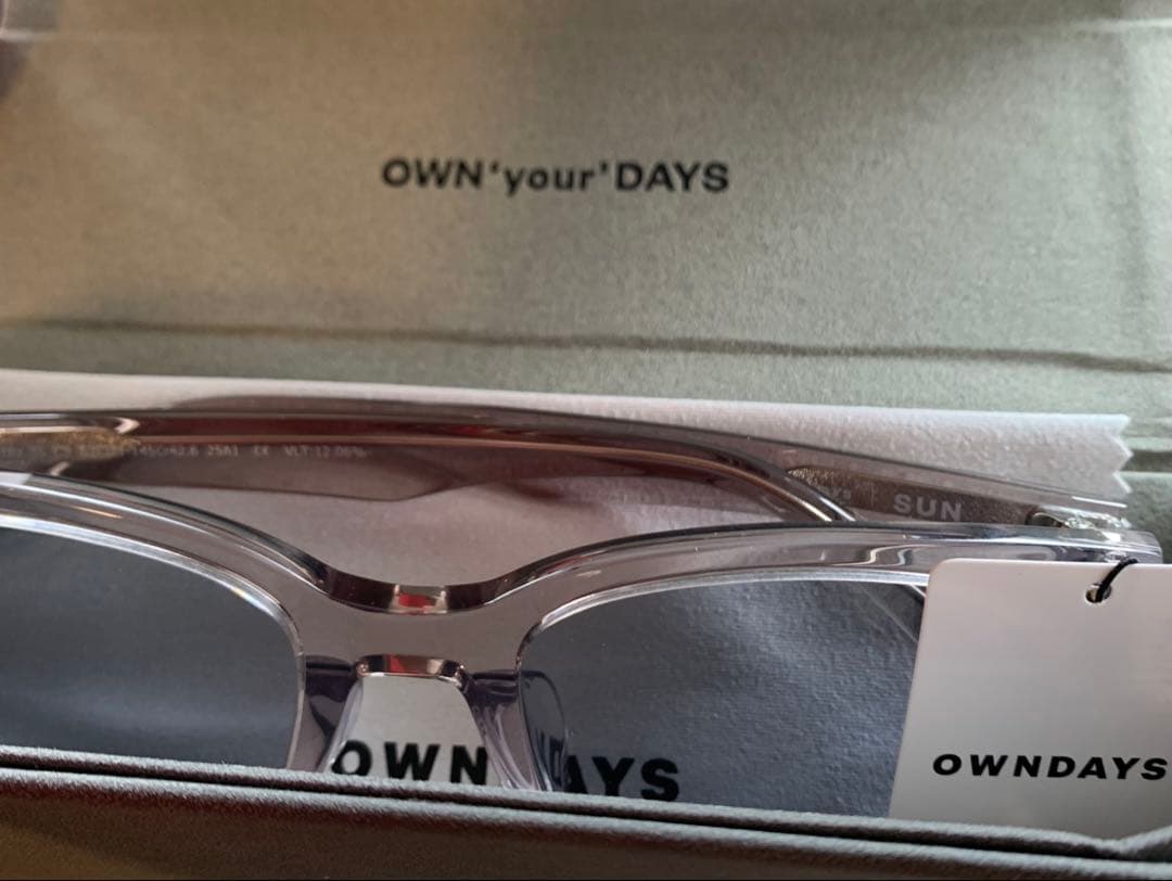 owndays | sun サングラス 木村拓哉プライベート着用 同型別色モデル
