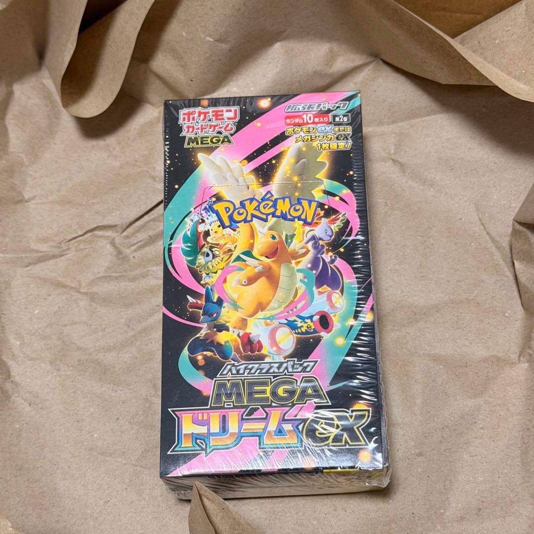 即日発送　ポケモンカードゲーム MEGA ドリームEX シュリンク付