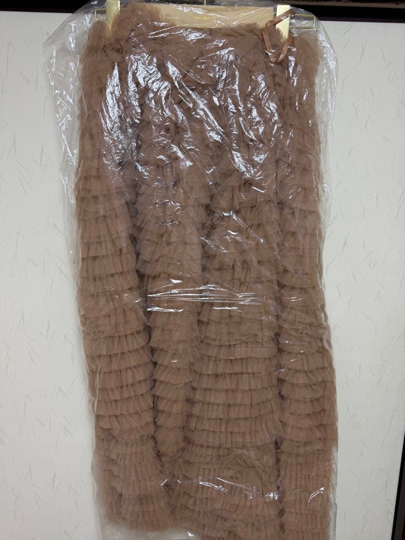 スカート Bibiy DARLENE SHUSHU SKIRT BEIGE