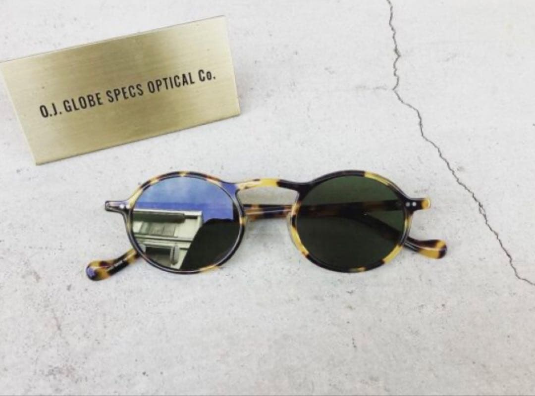 O.J. GLOBE SPECS OPTICAL FIZGERALDサングラス