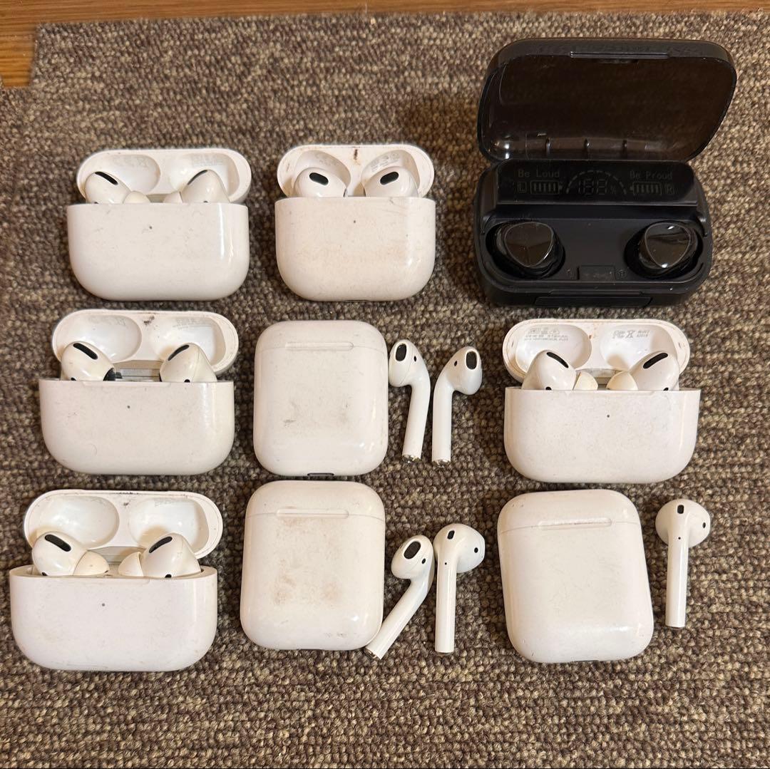 イヤホン AIRPODS 8台A2190 4台　A2566 セットジャンクまとめ