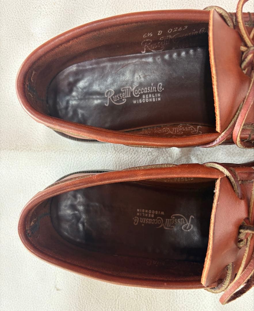 靴 90s RUSSELL MOCCASIN