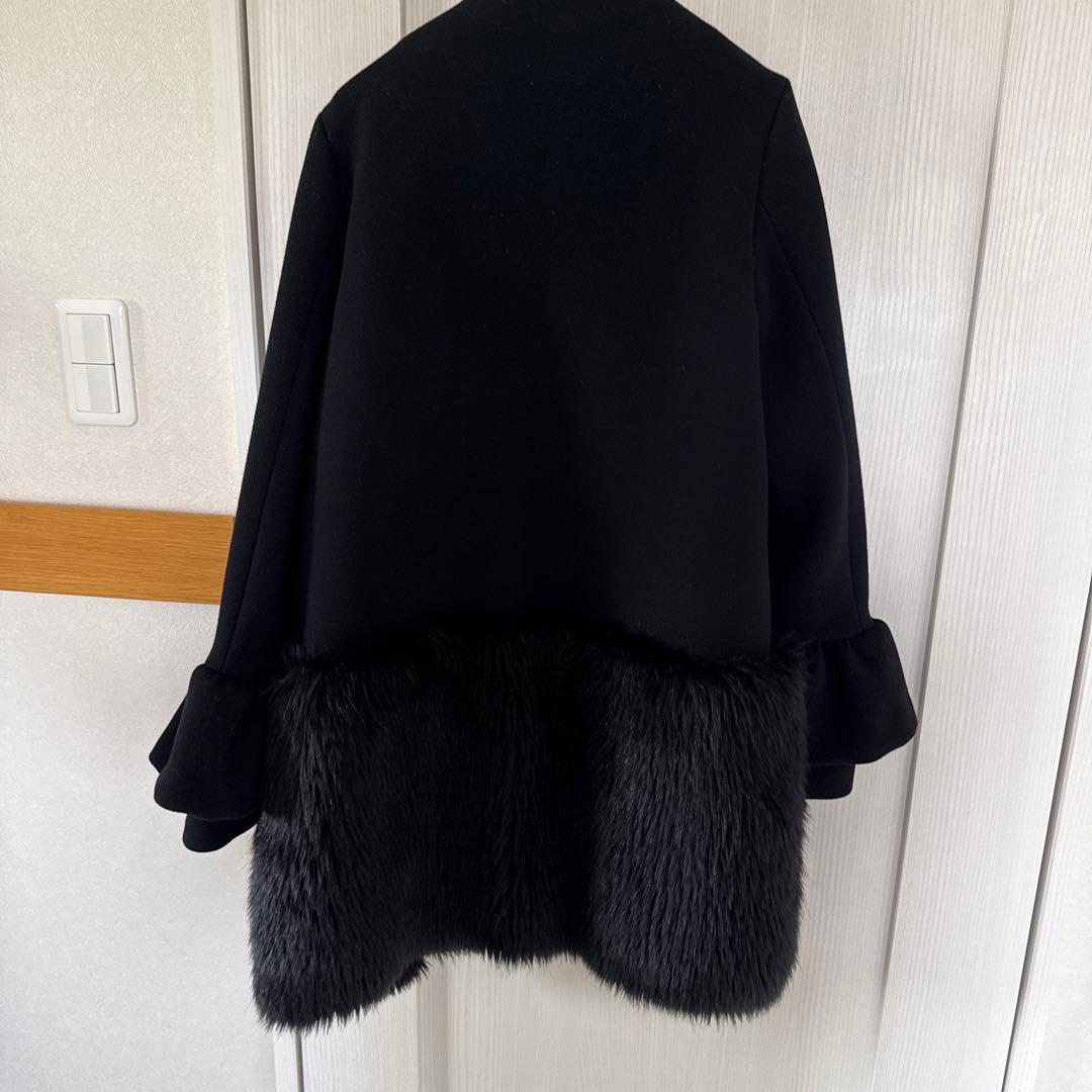 YOKO CHAN ブラック ロングコート　美品　38 日本製