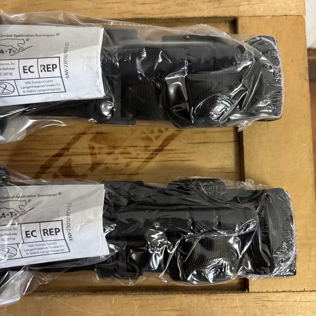 新品　未使用品　米軍　実物　CAT ターニケット　止血帯　官給品　2個セット　②