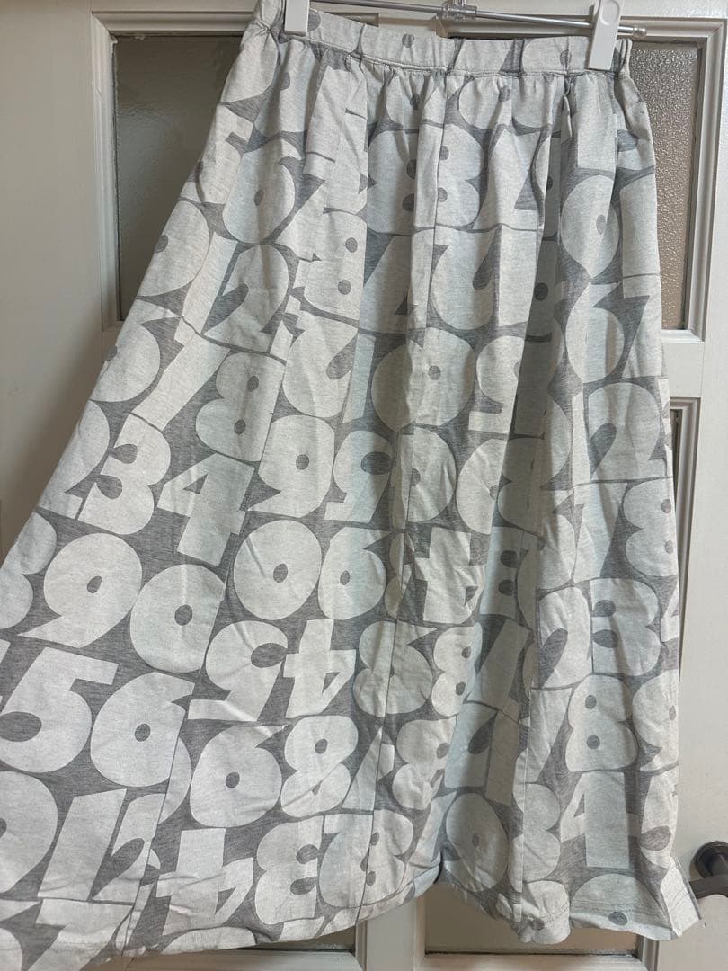 COMME des GARÇONS 数字総柄 キュロットスカート パンツ