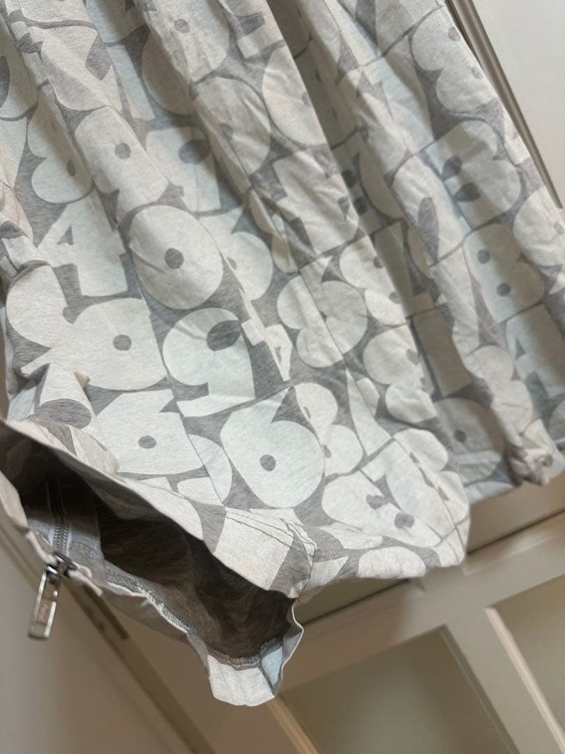 COMME des GARÇONS 数字総柄 キュロットスカート パンツ
