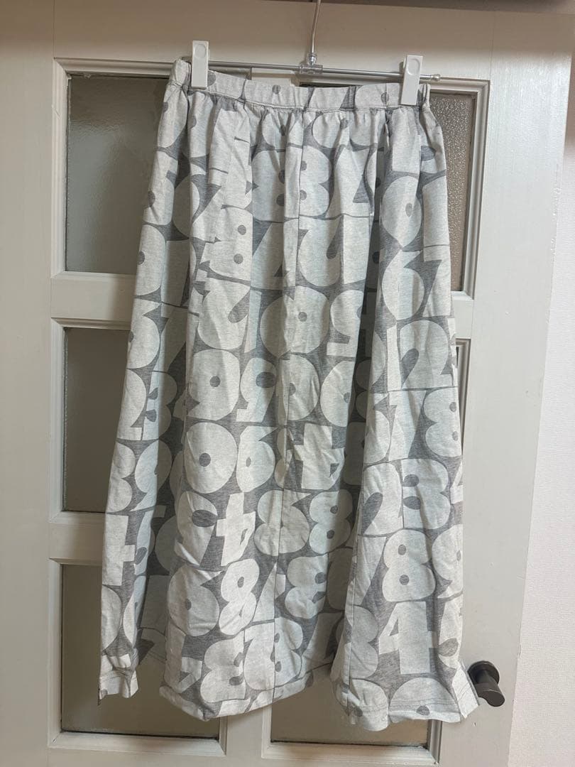 COMME des GARÇONS 数字総柄 キュロットスカート パンツ