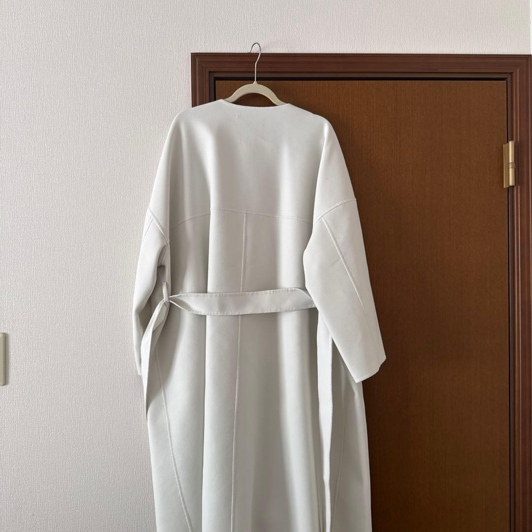 卒業式入学式に　春コート　スタンニングルアー スプリングリバーコート 白　タグ