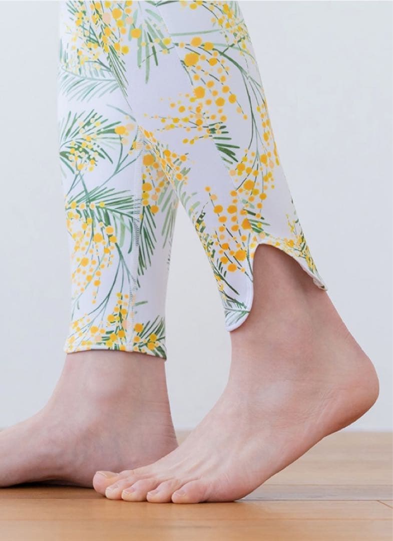 新品【sukala】 Ｌ シャーリングレギンス ミモザ ヨガ ラバ