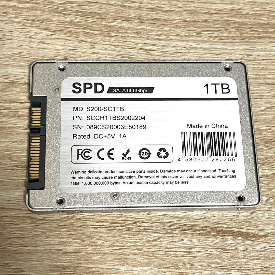 【正常品】 SSD 1TB