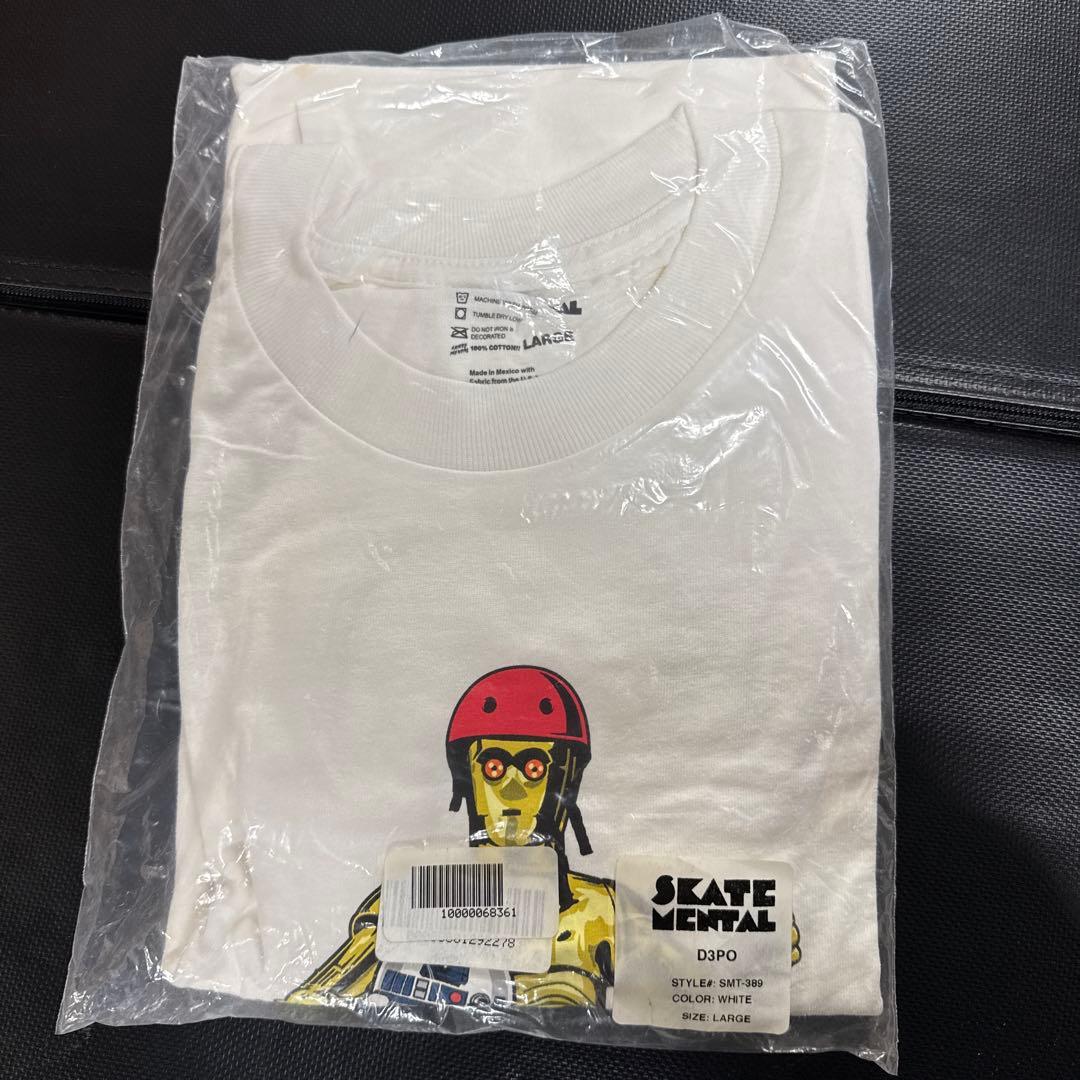 ［未開封］スケートメンタルスターウォーズ C-3PO Tシャツ
