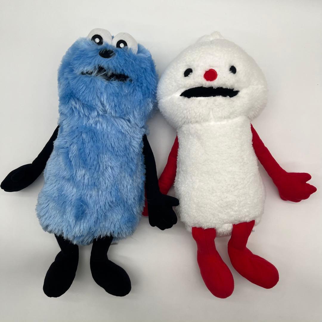 パペットスンスン おすわりBIGぬいぐるみ 2点セット ノンノン プライズ品