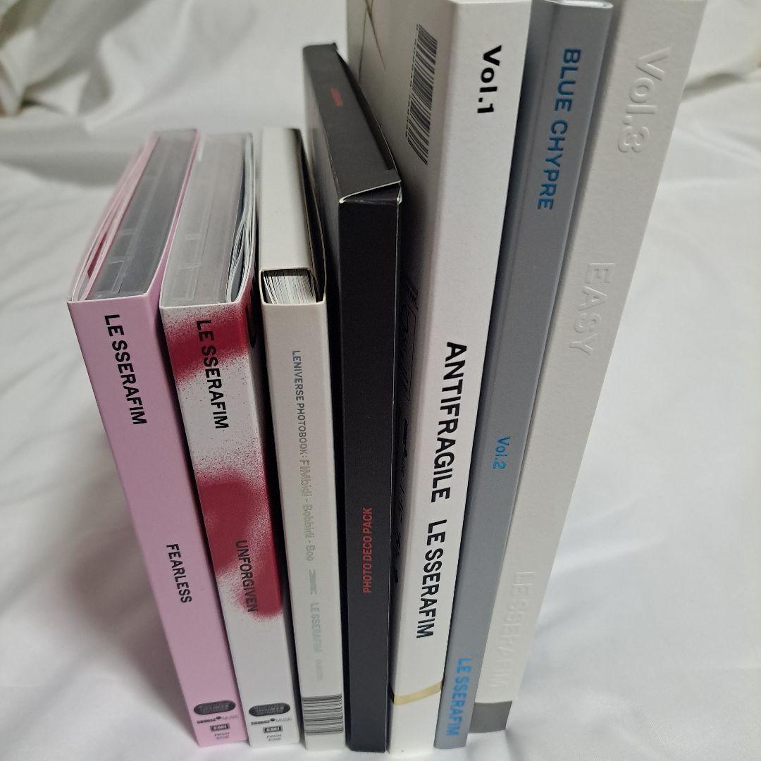 LE SSERAFIM ルセラフィム CD photobook 全トレカ付