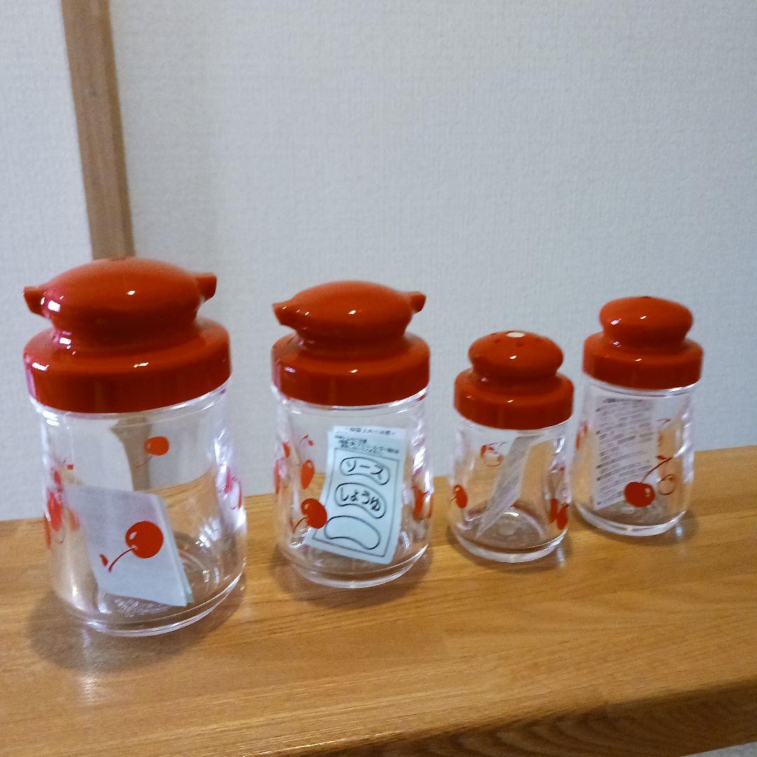 昭和レトロポップ調味料ケース