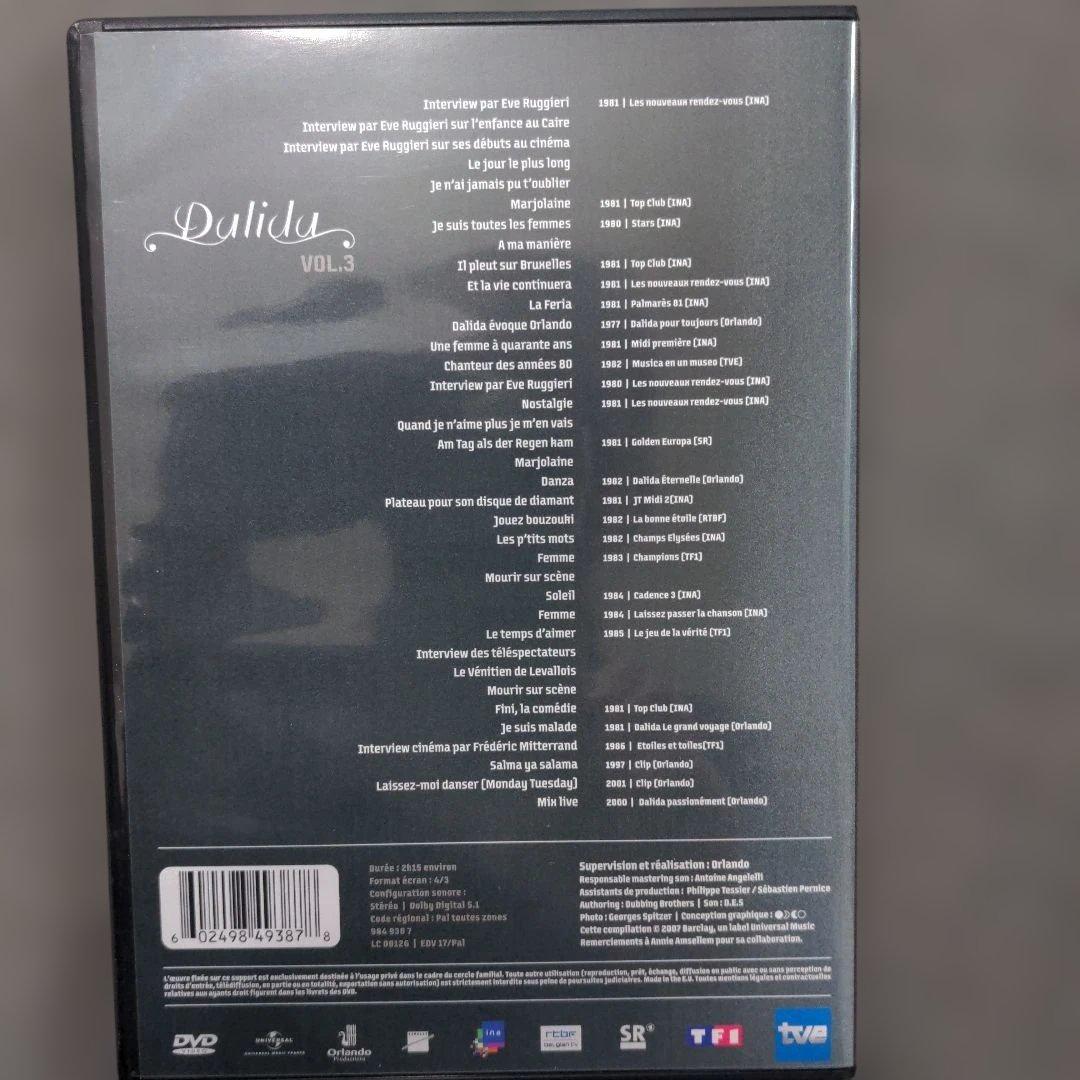 ダリダ Dalida DVD「Une Vie」