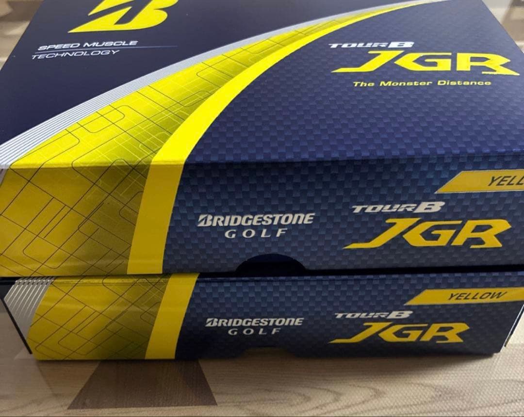 BRIDGESTONE TOUR B JGR イエロー 12個入り2ダース