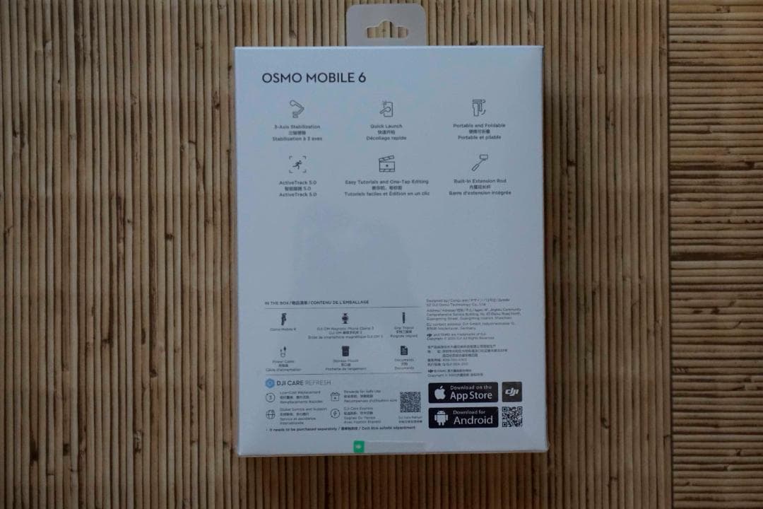 DJI スマホ スタビライザー OSMO MOBILE 6 未開封品 + ケース