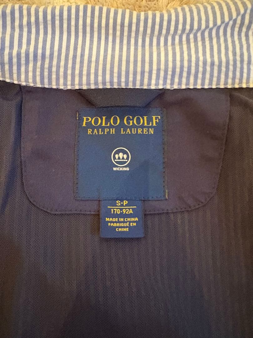 ポロゴルフRALPH LAUREN シアサッカージャケットブルゾンストライプ