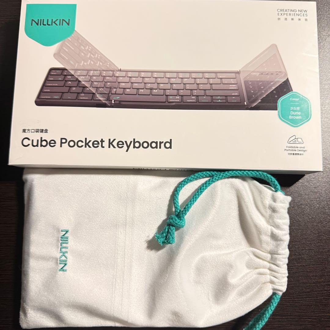 折りたたみ式 ニルキンBluetoothワイヤレスキーボード