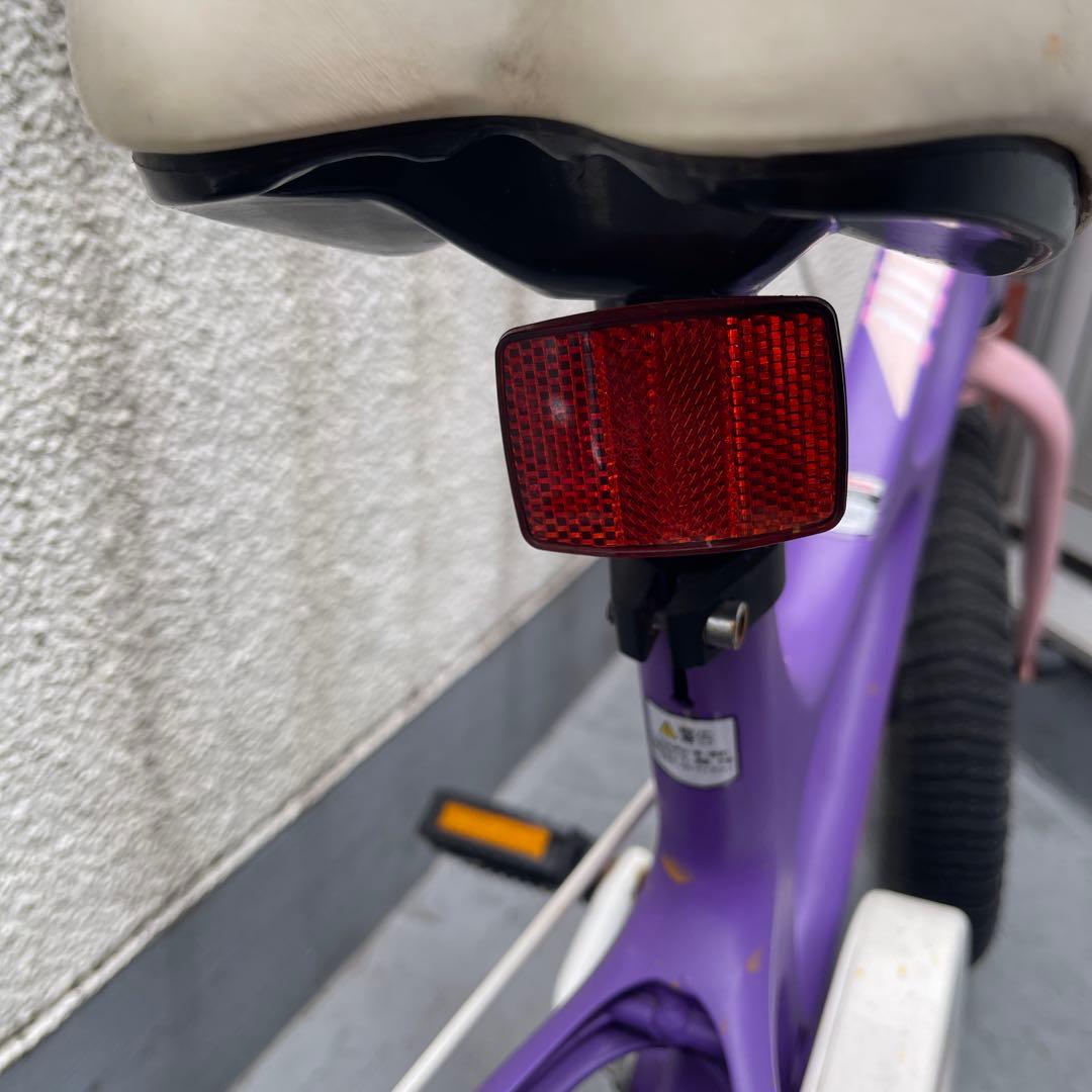 Baby Shuttle14インチ -子供用自転車 紫とピンク