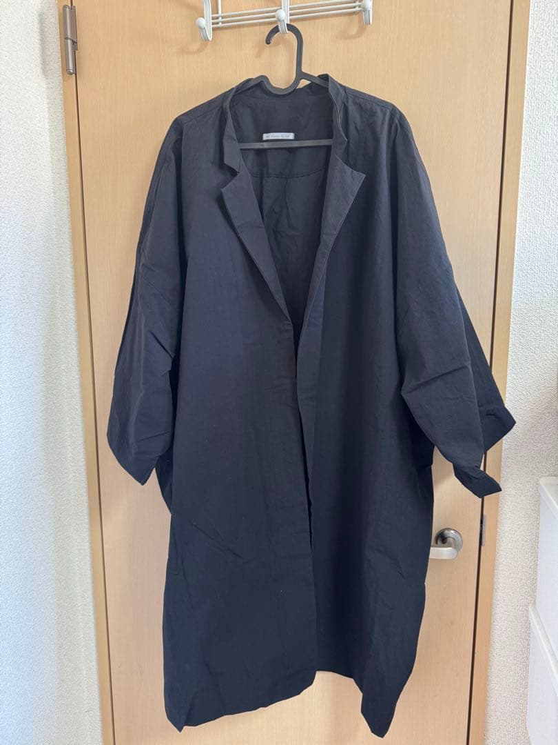 ☆ito fukuoka 新品　over コート　ブラック　ロング