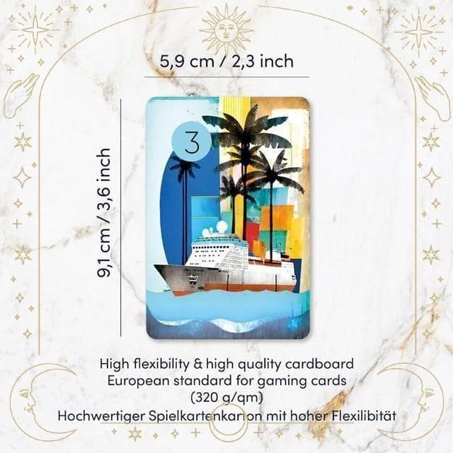 数量限定希少デッキ✨入手困難品✨カラフルでエネルギッシュなルノルマンカード