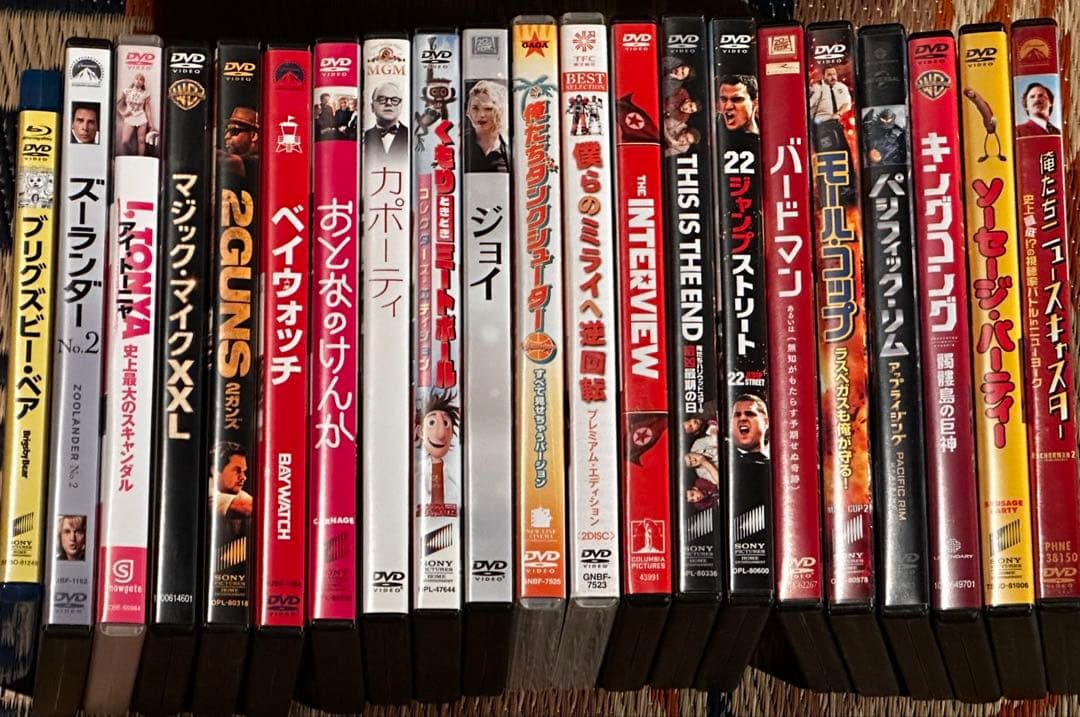 【まとめ売り】洋画DVD・Blu-ray21本