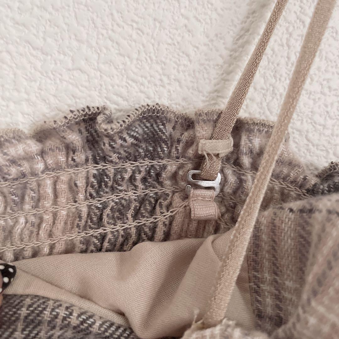 SNIDEL 極美品 ネルチェックキャミソール