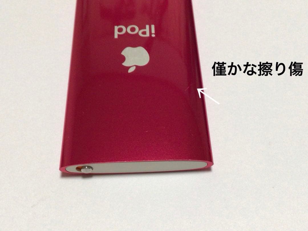 iPod nano 5世代16GBピンクno.241バッテリー交換済作動品