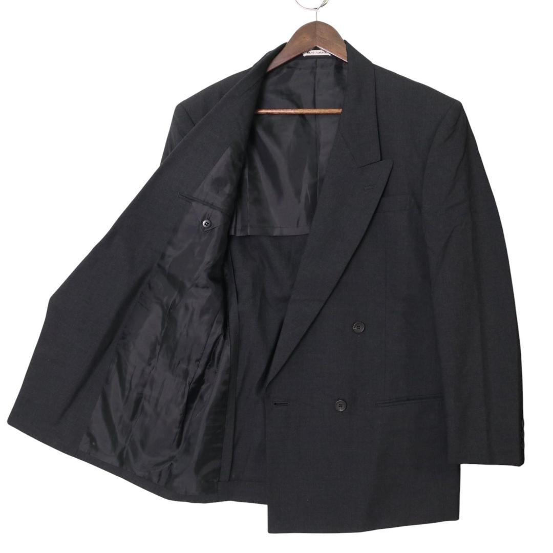 美品 メンズ ティノラス ダブルスーツ セットアップ 90s Y2K M 黒