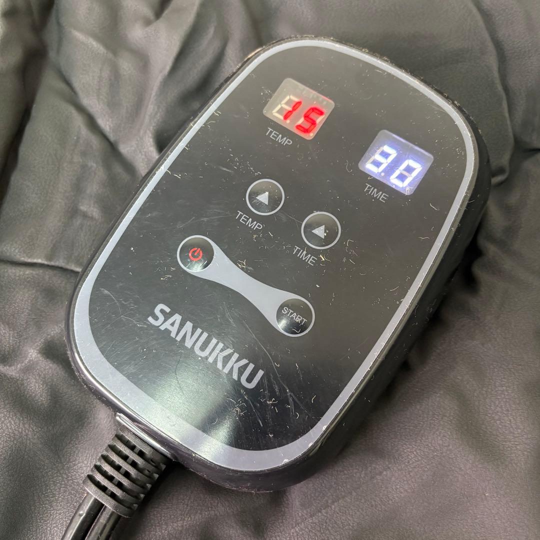 SANUKKU SB01-BK 遠赤外線サウナブランケット グレー