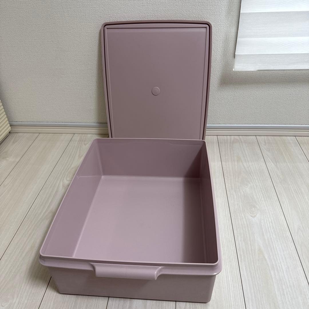 Tupperware タッパーウェア　 スーパーケース　浅型3個