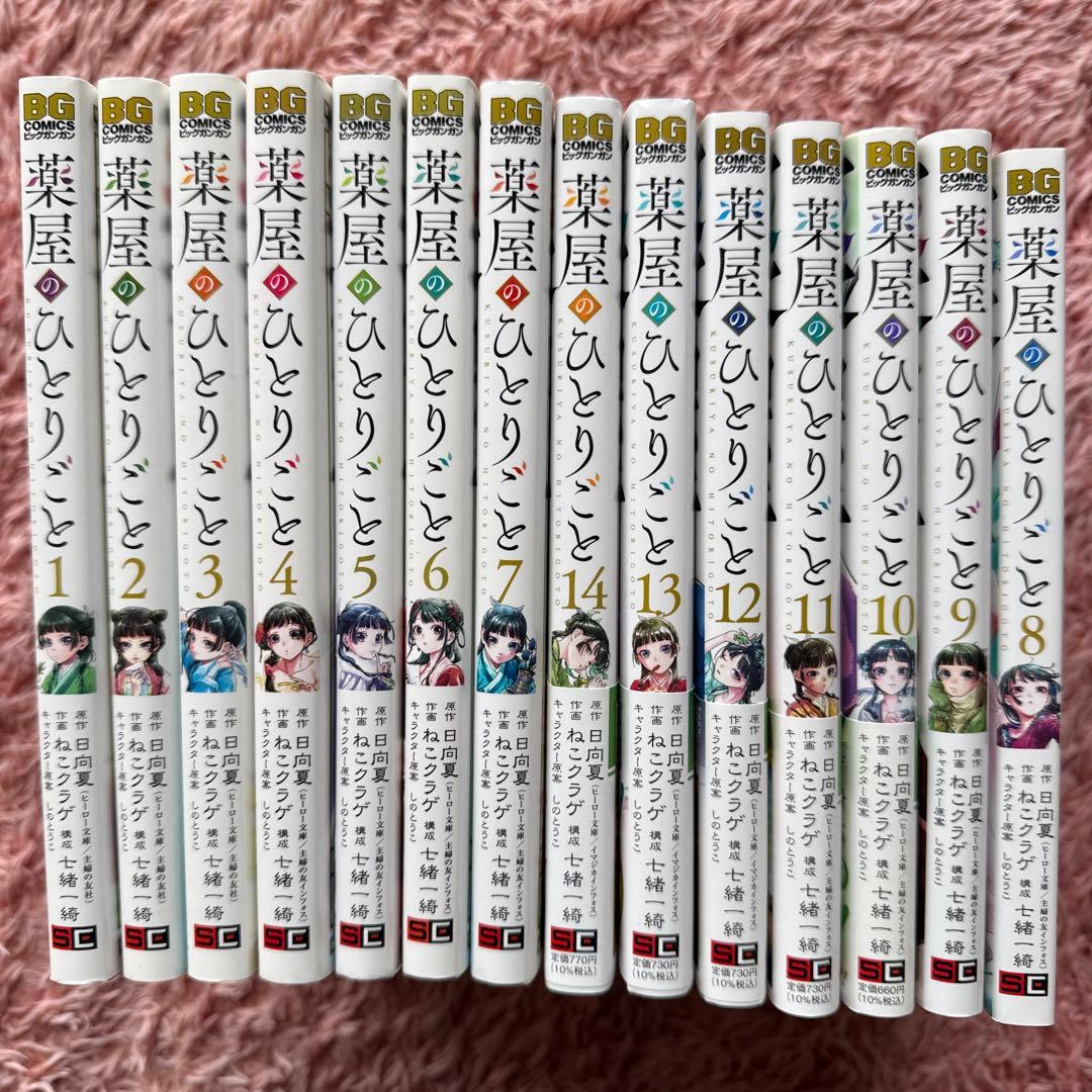薬屋のひとりごと1~14