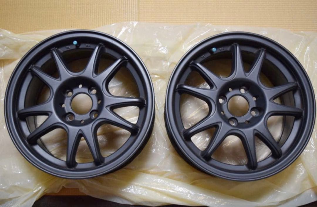 希少色5ZIGEN 15インチ 7J PCD100 4H インセット43 2本